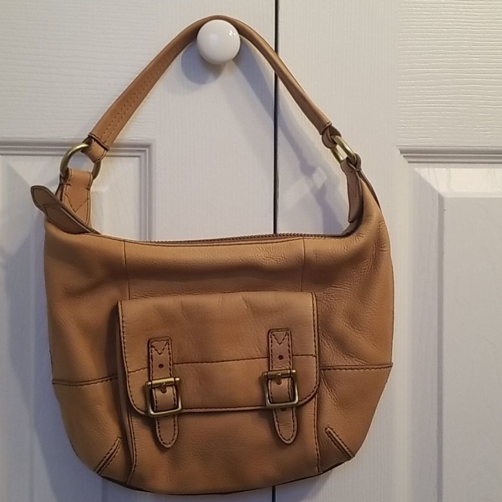 Fossil leather hobo bag